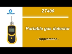 Tragbares Biogas-multi Gas-Detektor NH3 O2 H2S Zetron ZT400 CH4-Infrarotanalysator